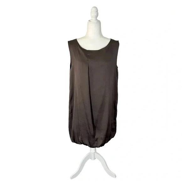 Brochu Walker Silk Lined Sleeveless Bubble Hem Dress - Picture 1 of 4